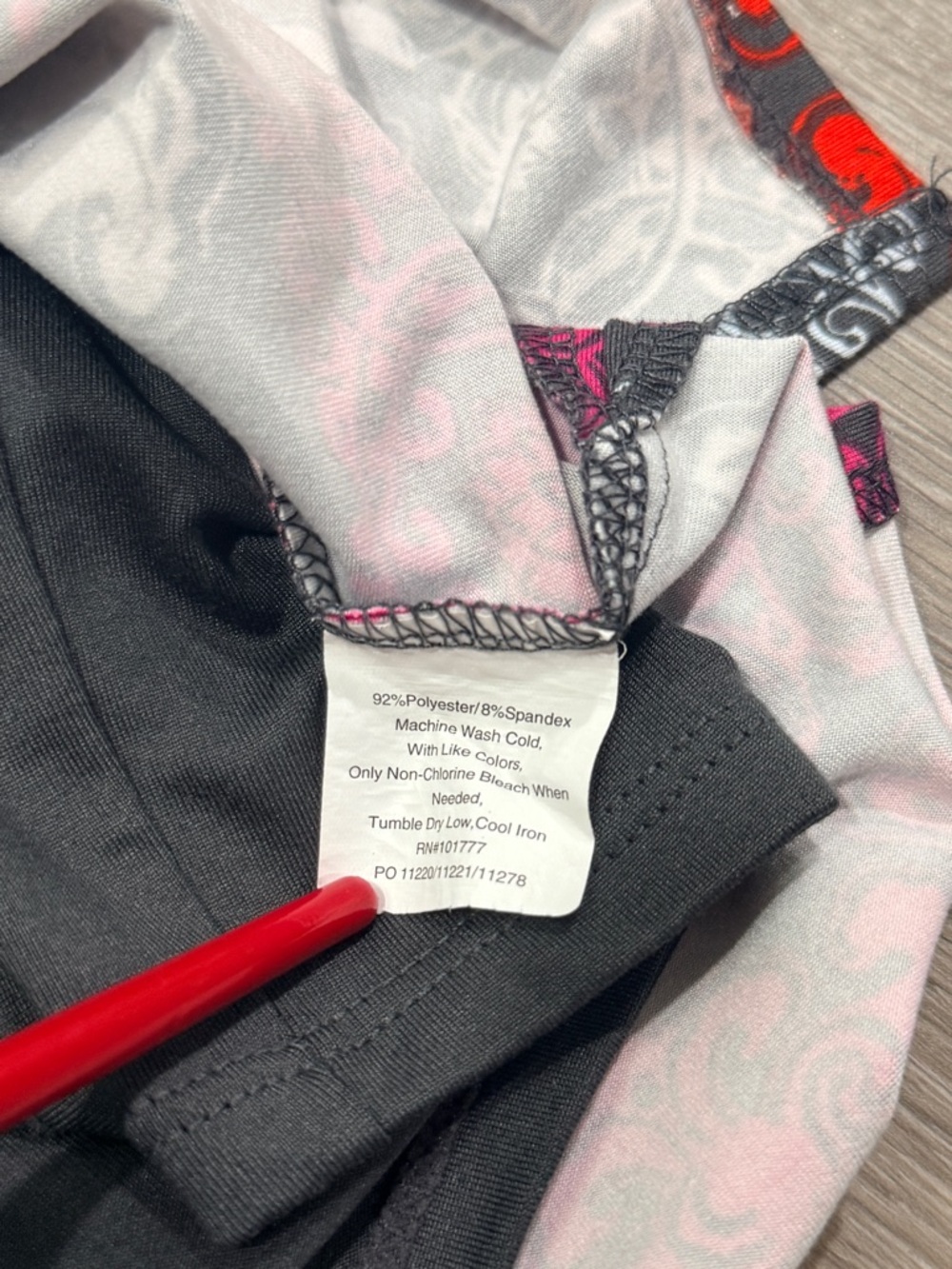 Tranquility by Colorado Clothing Patterned Athletic Mini Skirt Size M - Picture 10 of 10
